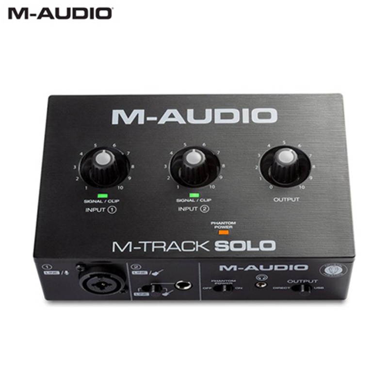 M-AUDIO M-Track SOLO [USB 오디오 인터페이스] ■실재고 보유■