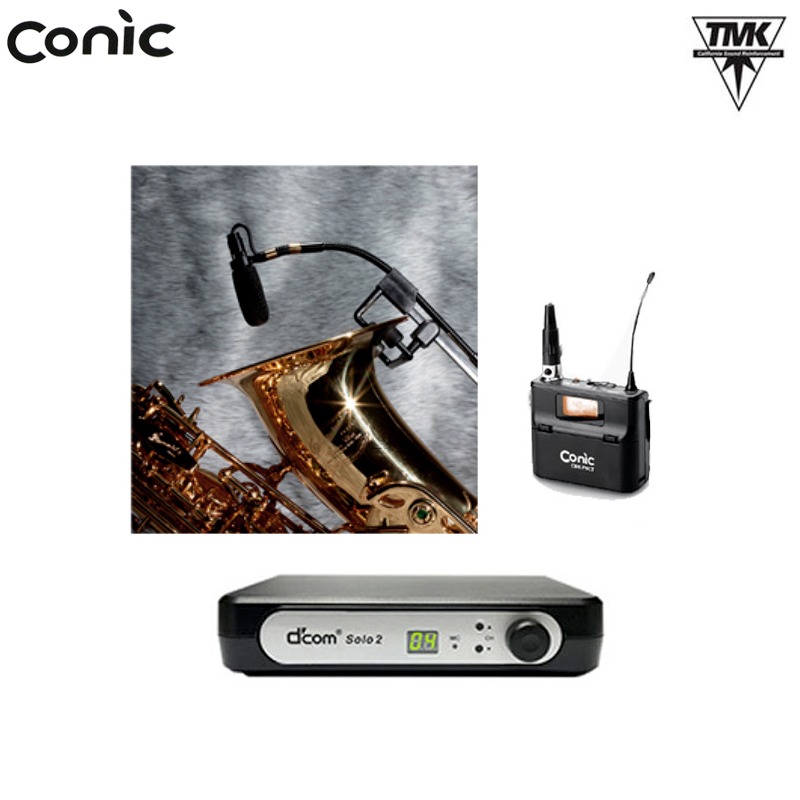 CONIC SOLO 2 + TMK TX37 [무선 색소폰 마이크]