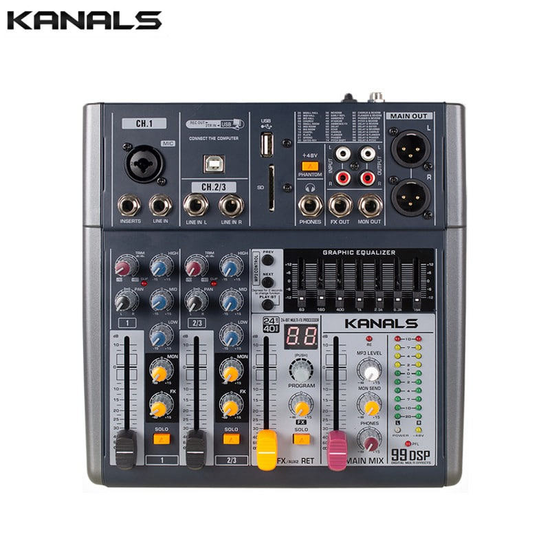 KANALS BKG30 카날스 소형믹서 오디오인터페이스 블루투스