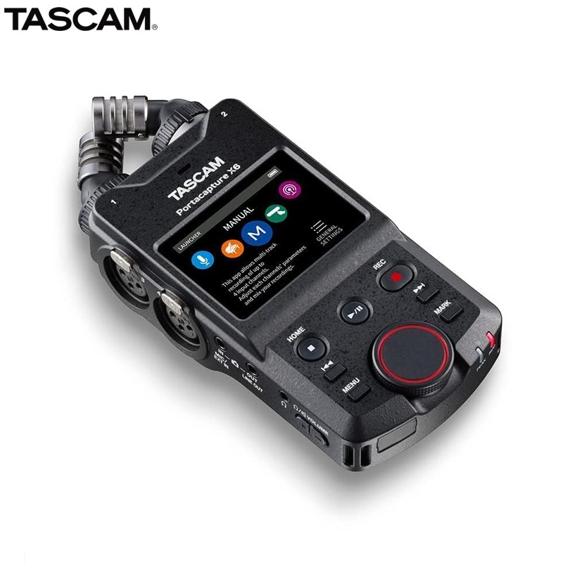 TASCAM Portacapture X6 타스캠 포터캡쳐 휴대용 레코더 [AK-BT1 추가선택 가능] ■실재고 보유■