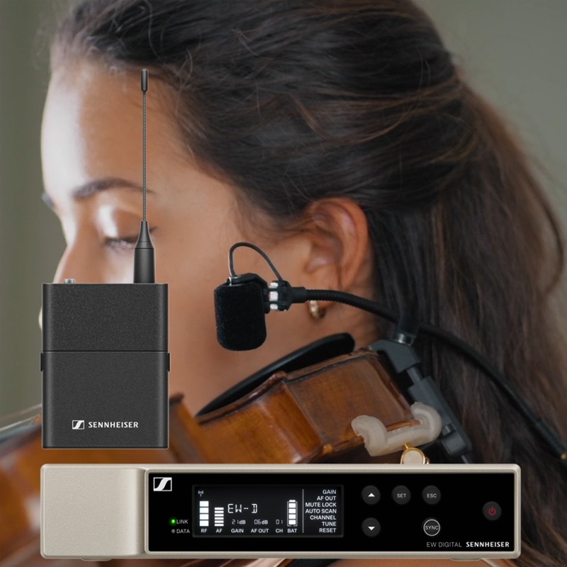 SENNHEISER EWD-ME2 / Neumann MCM114[MC1] SET High Strings 노이만 악기용마이크 바이올린/비올라 마이크