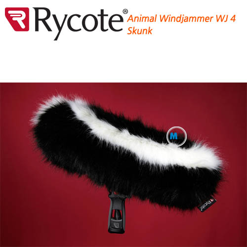 Rycote WAnimal Windjammer WJ 4 Skunk[헤어리커버] [021404][플라스틱하드케이스는 포함되지 않습니다.]