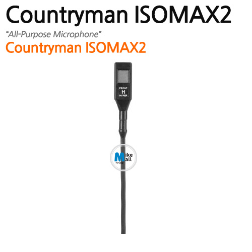 Countryman ISOMAX 2 All-Purpose Microphone [젠하이져 무선 송신기전용] [색소폰용/기타용/플룻용]